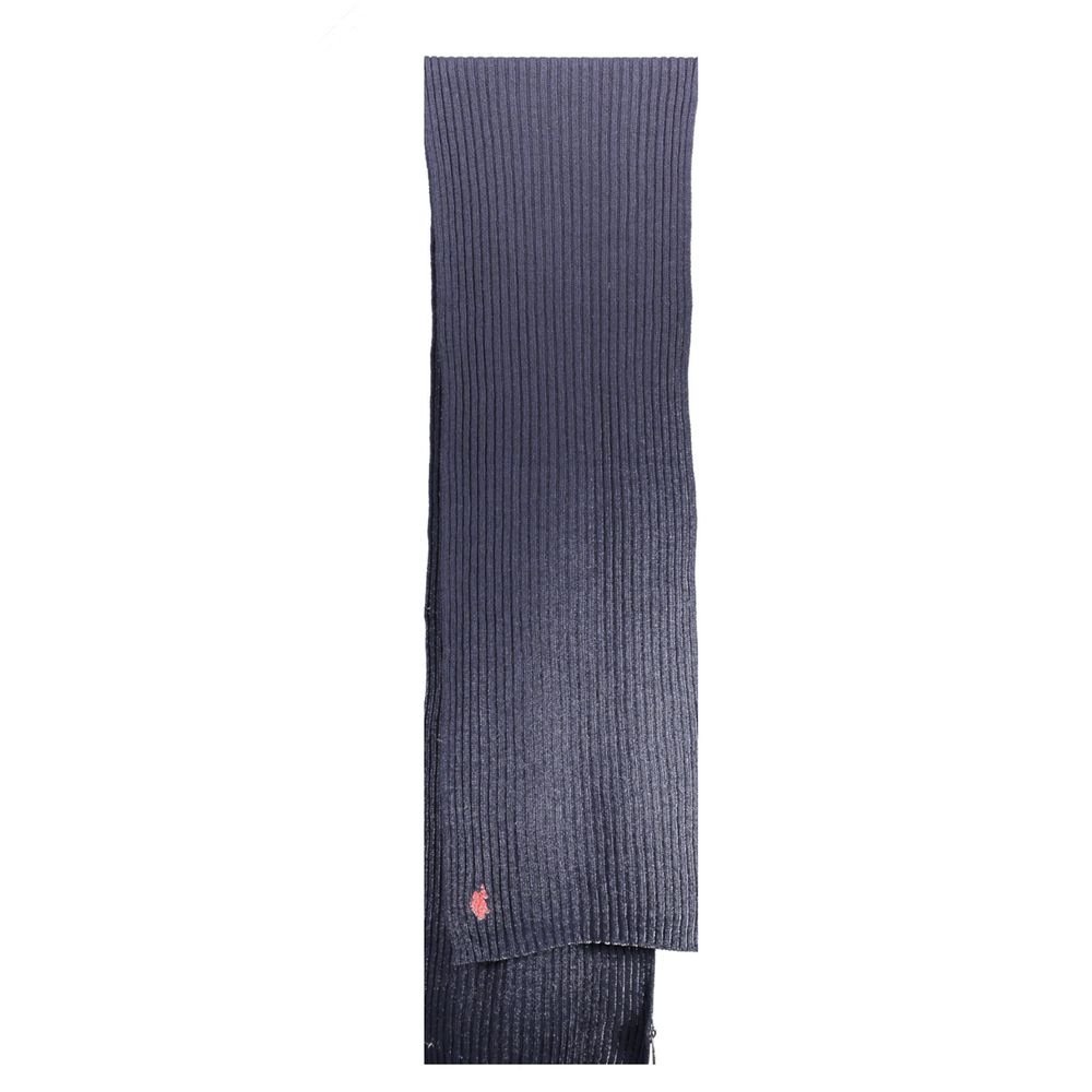 U.S. POLO ASSN. Blue Wool Men Scarf U.S. POLO ASSN.
