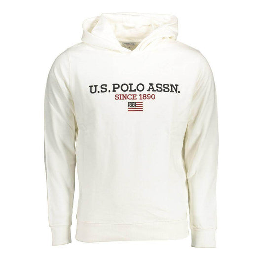 U.S. POLO ASSN. White Cotton Men Sweatshirt U.S. POLO ASSN.