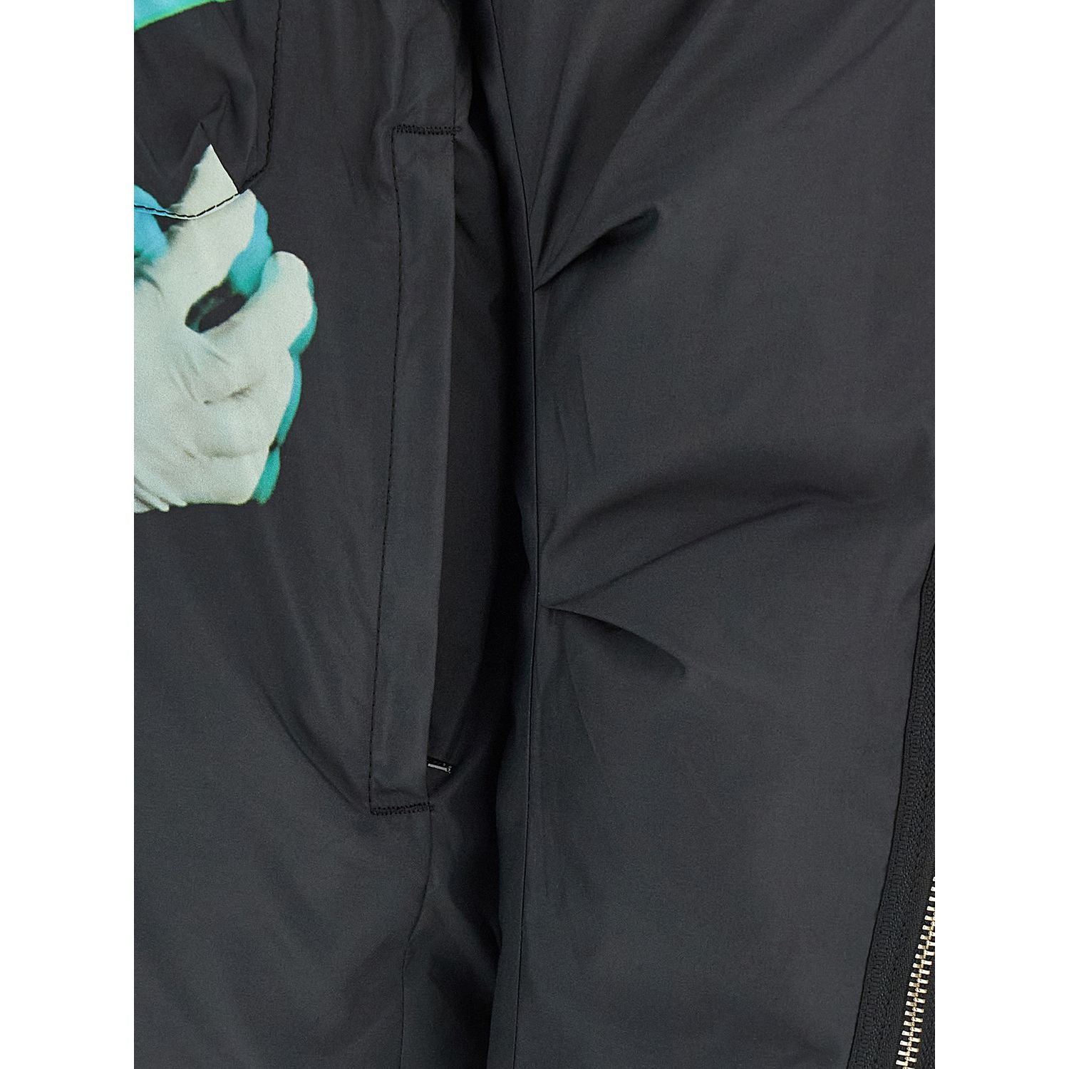Undercover Black Polyester Shell Jacket