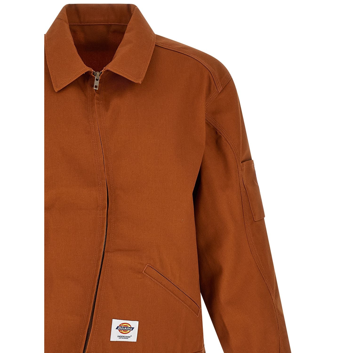 Undercover Brown Polyester Shell Jacket