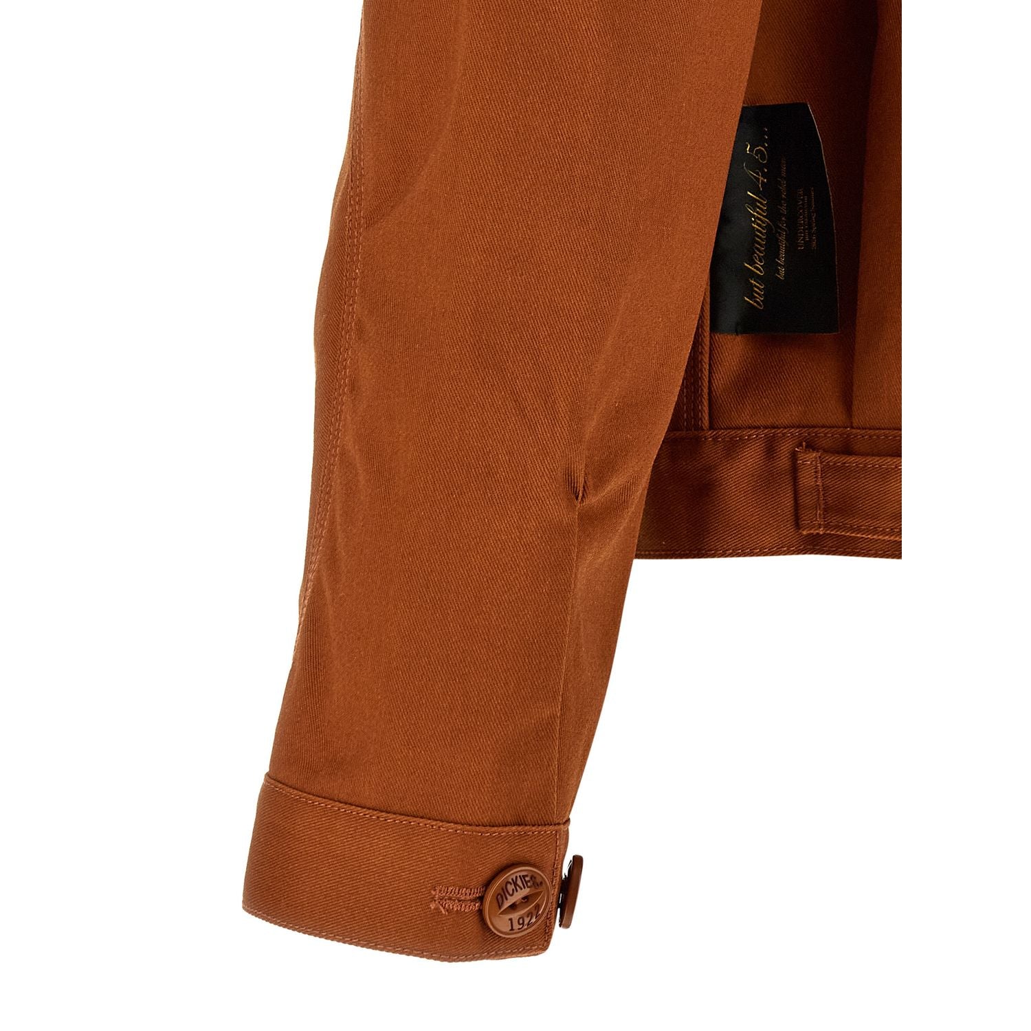 Undercover Brown Polyester Shell Jacket