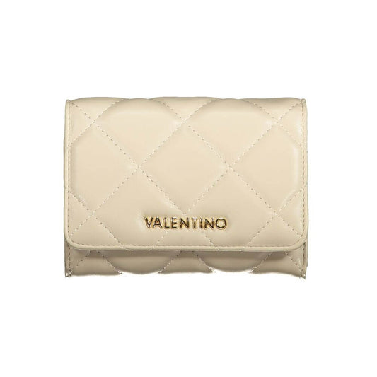 Valentino Beige Polyethylene Wallet