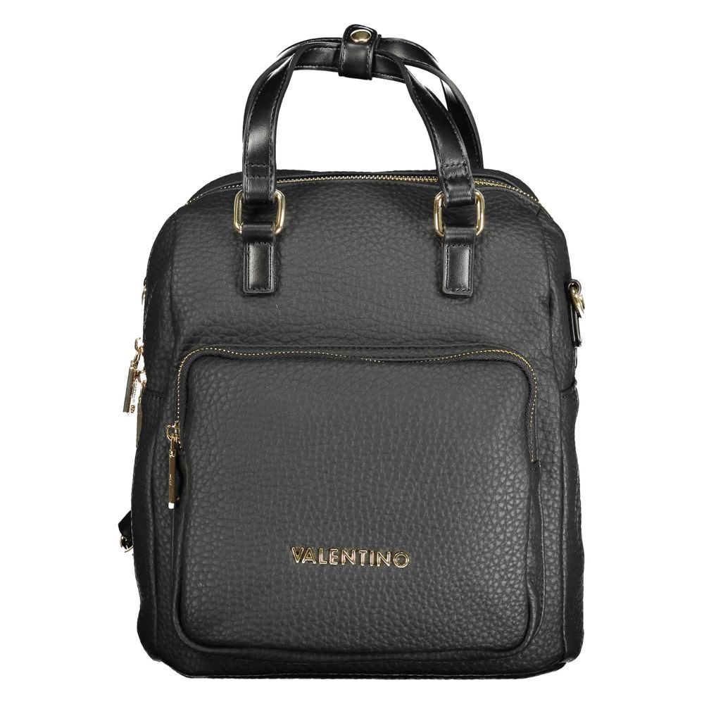 Valentino Black Polyethylene Backpack