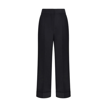 Valentino Black Wool Dress Pants Valentino
