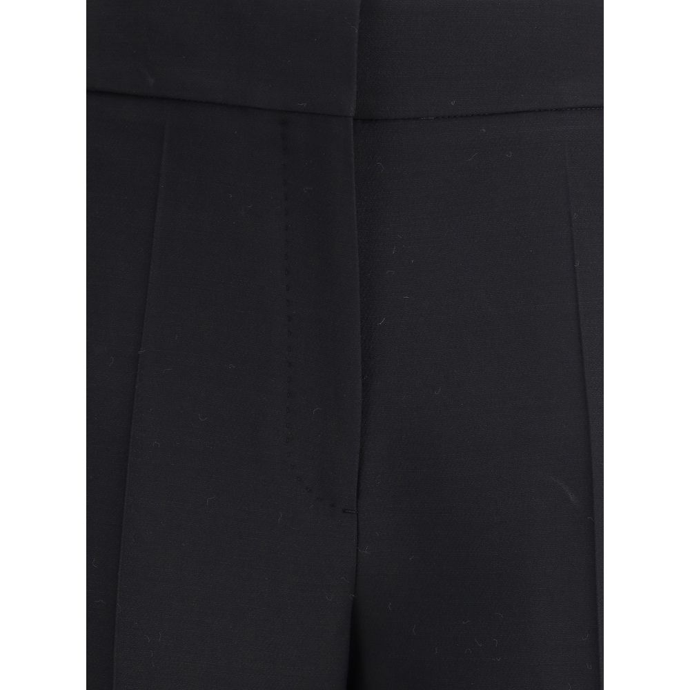Valentino Black Wool Dress Pants Valentino