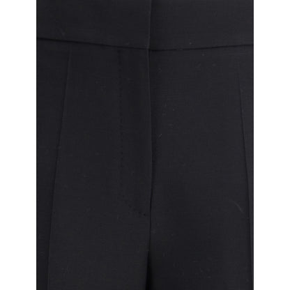 Valentino Black Wool Dress Pants Valentino