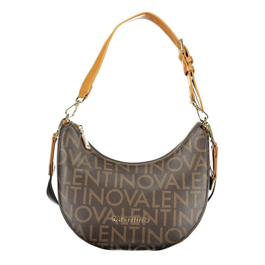 Valentino Brown Polyethylene Handbag