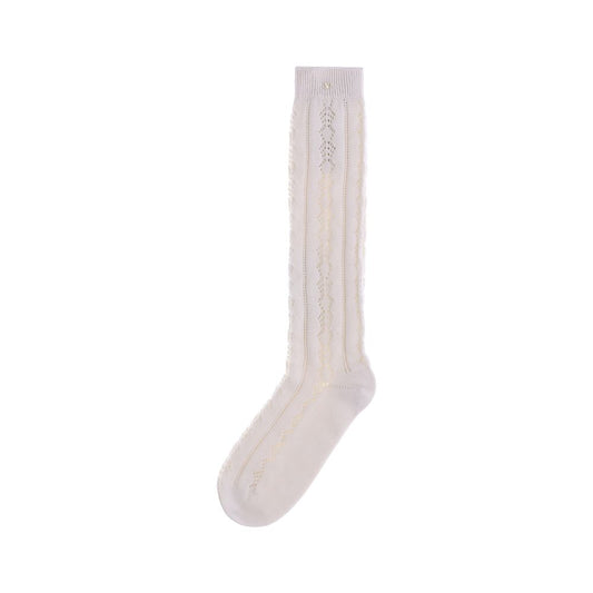 Valentino Garavani Cream Cotton Socks Valentino Garavani
