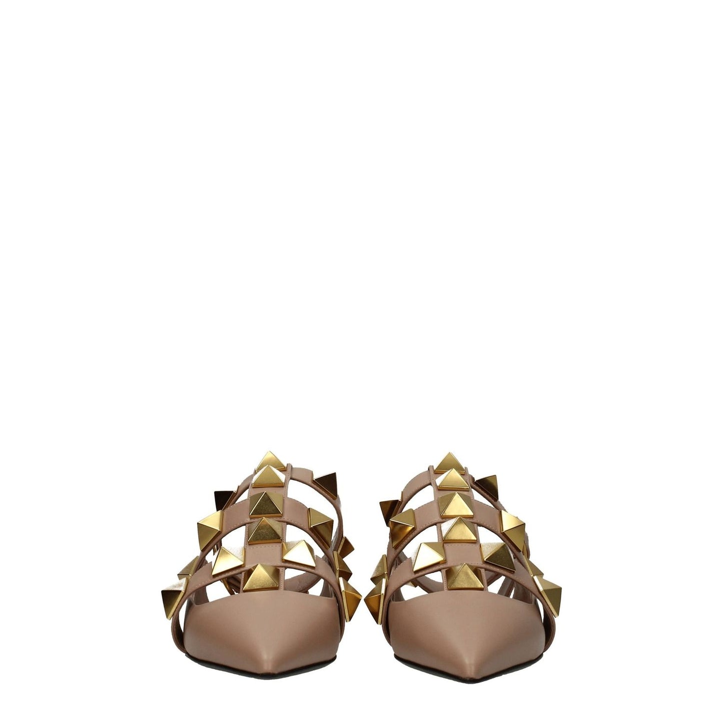 Valentino Garavani Pink Leather Sandals Valentino Garavani