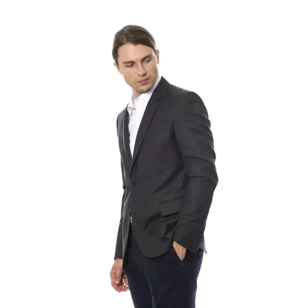 Verri Gray Wool Men Blazer