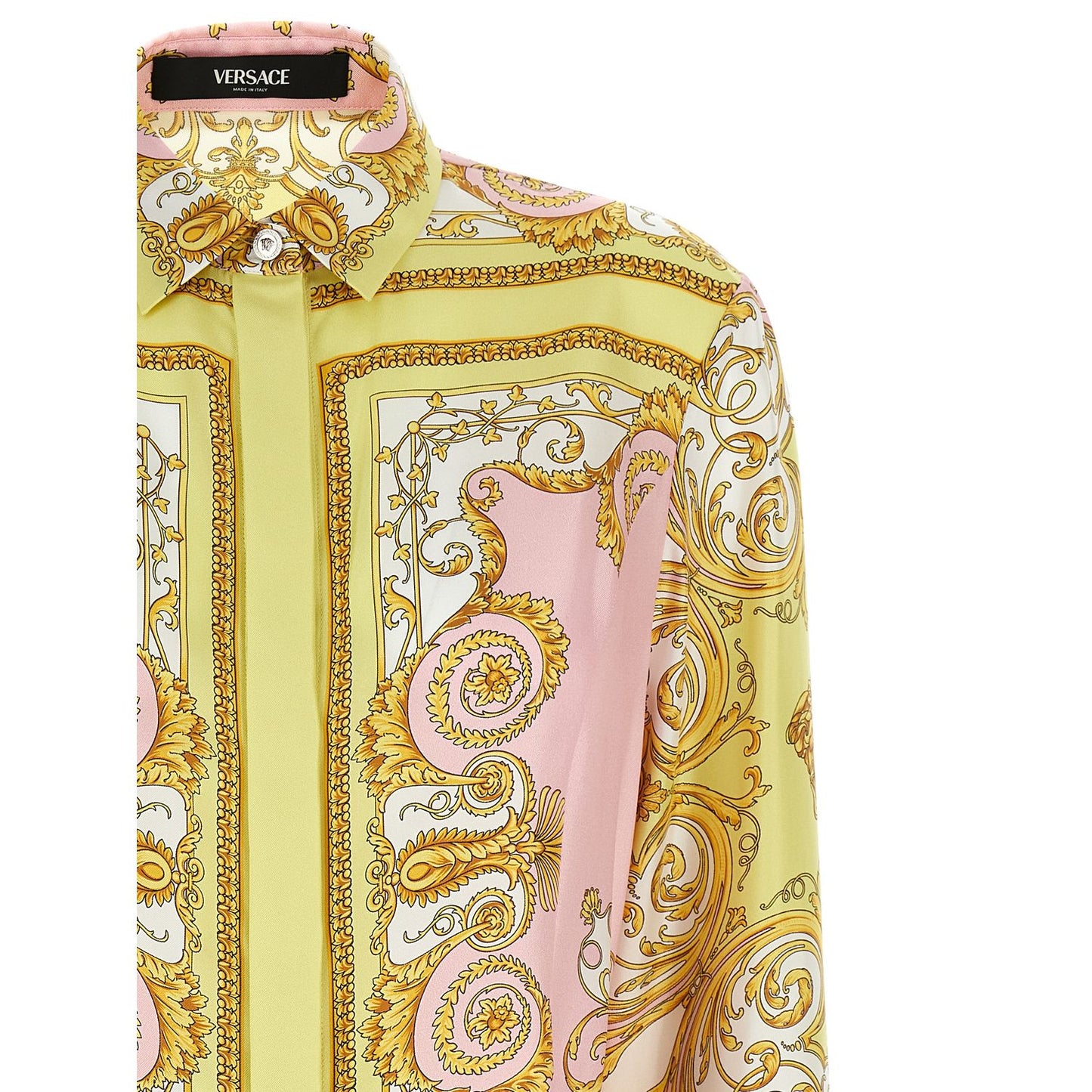 Versace Multicolor Silk Short Dress