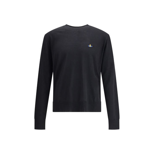 Vivienne Westwood Black Wool Sweatshirt Vivienne Westwood