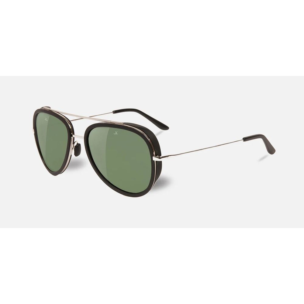 Vuarnet Black Stainless Steel Sunglasses Vuarnet