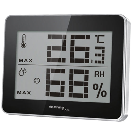 TECHNO LINE Mod. WS9450 - Termometro- igrometro digitale con memoria minima-massima - Digital thermometer- hygrometer with minimum-maximum memory-0