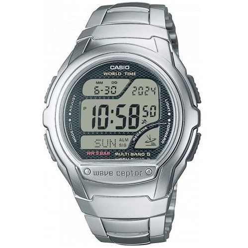 CASIO WAVE CEPTOR - WORLD TIME, RADIO CONTROLLED, Radio signal receiver (EU - USA - Japan) Gent,READY STOCKED WATCHES,Wristwatch
