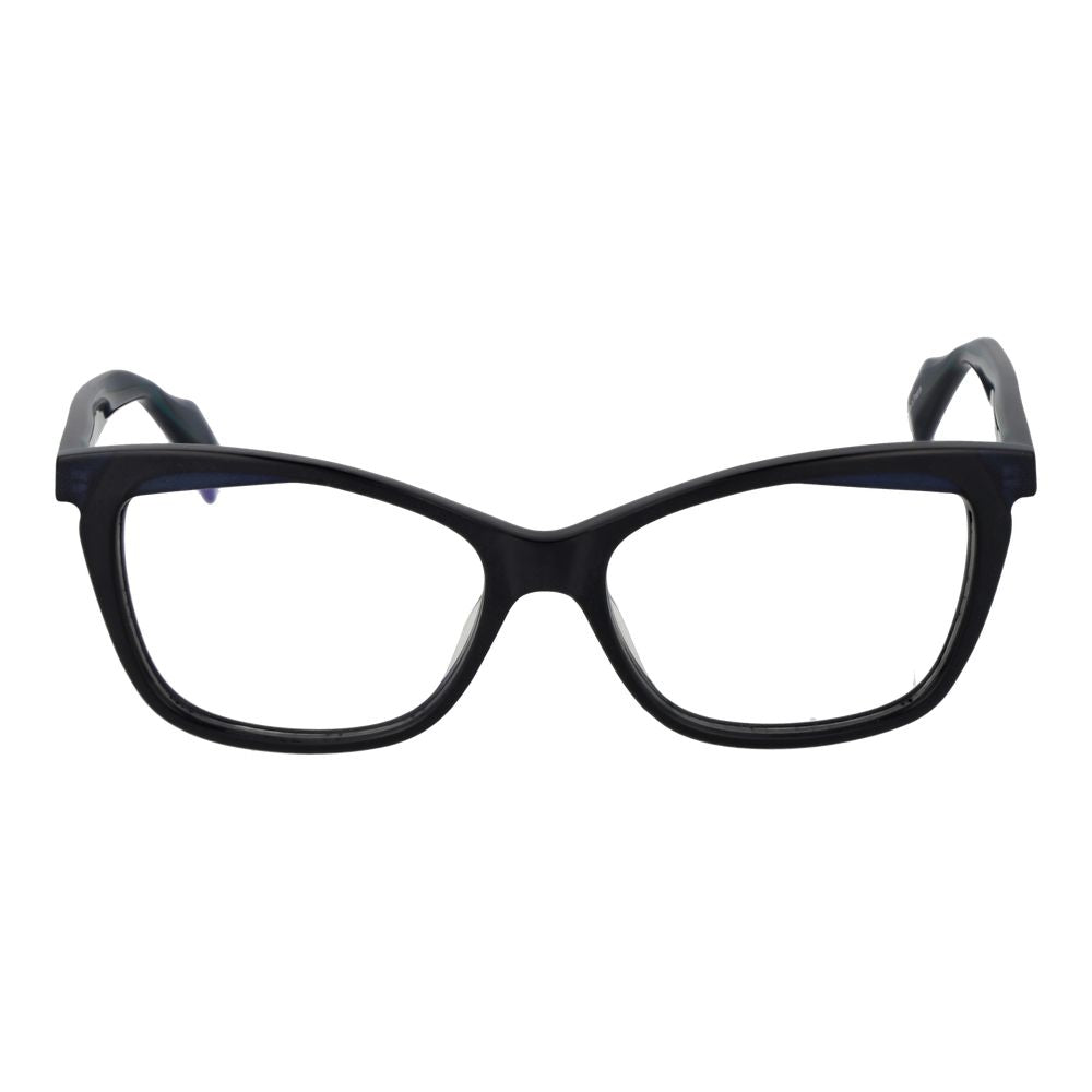Yohji Yamamoto Blue Plastic Glasses (Frames) Yohji Yamamoto