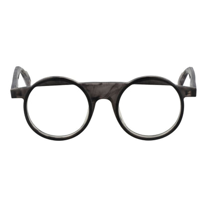 Yohji Yamamoto Gray Plastic Glasses (Frames) Yohji Yamamoto