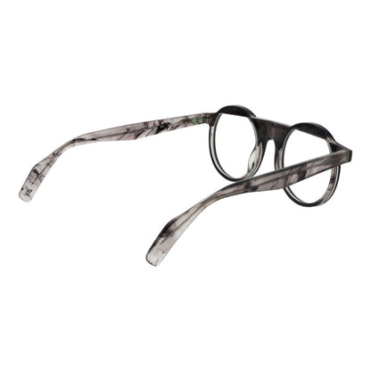 Yohji Yamamoto Gray Plastic Glasses (Frames) Yohji Yamamoto