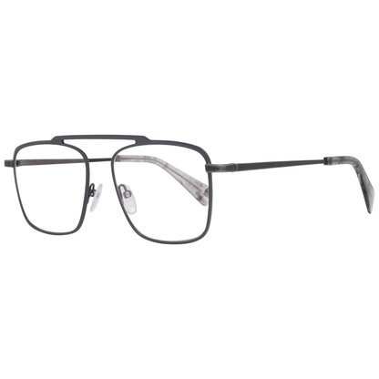 Yohji Yamamoto Gray Titanium Glasses (Frames) Yohji Yamamoto
