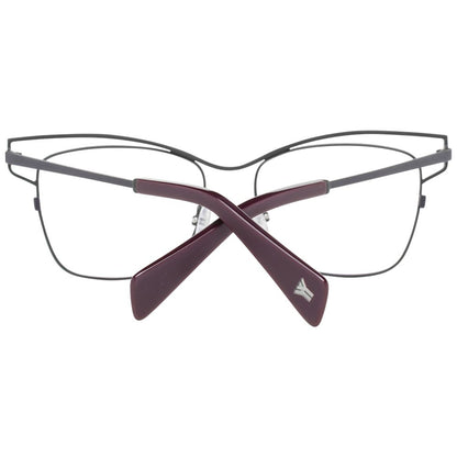 Yohji Yamamoto Gray Titanium Glasses (Frames) Yohji Yamamoto