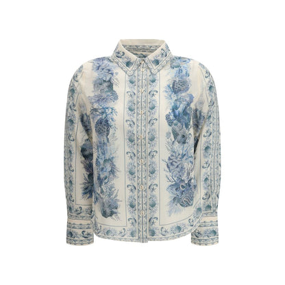Zimmermann Multicolor Cotton Pattern Shirt 1,1728,2,3,72470364320,Clothing,Multicolor,New with tags,Pattern - Shirts - Clothing,Shirts - Clothing,Women,Zimmermann