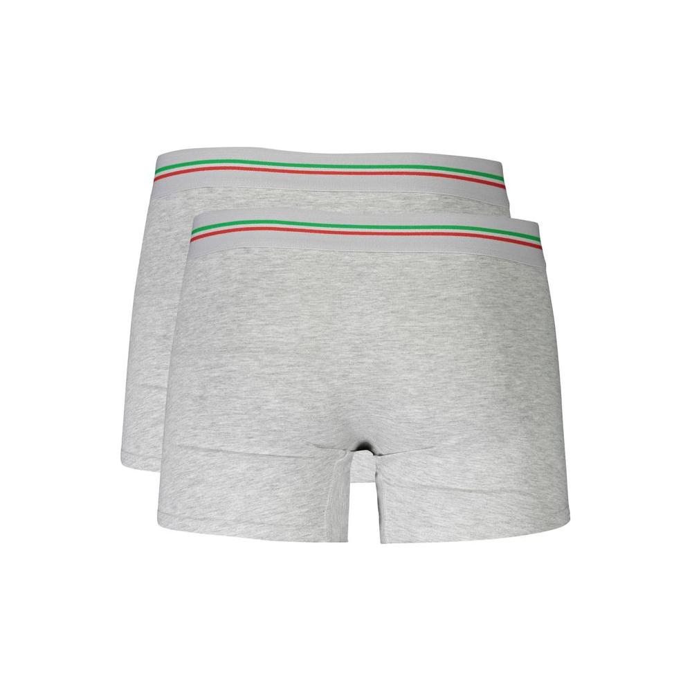 Aeronautica Militare Gray Cotton Underwear gray-cotton-underwear-5