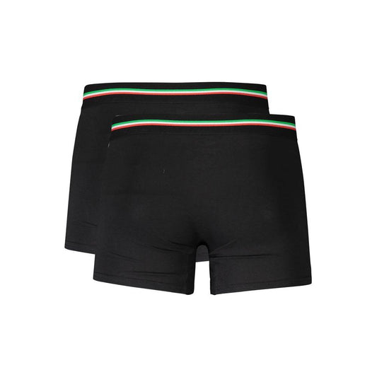 Aeronautica Militare Black Cotton Underwear black-cotton-underwear-8
