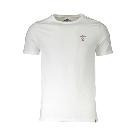 Aeronautica Militare White Cotton T-Shirt white-cotton-t-shirt-153
