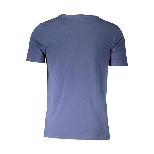 Aeronautica Militare Blue Cotton T-Shirt blue-cotton-t-shirt-167