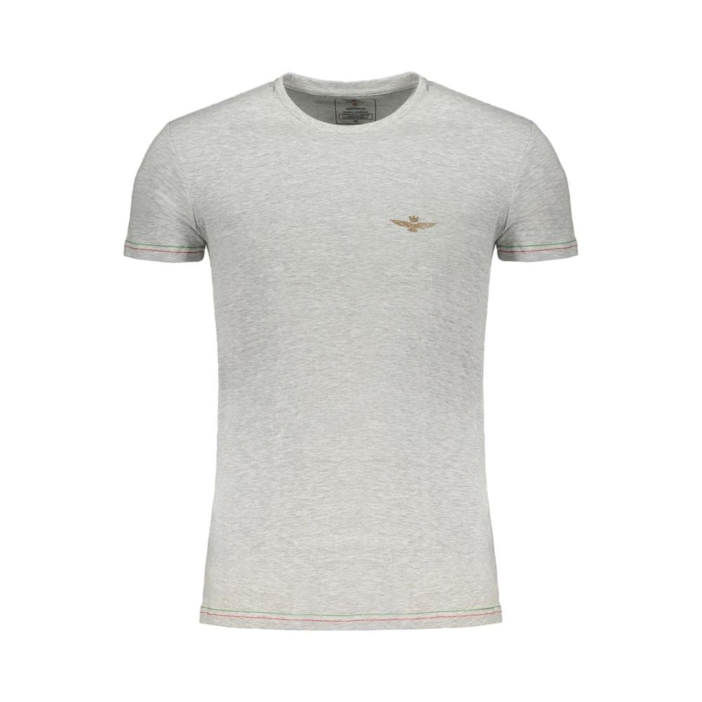 Gray Cotton T-Shirt