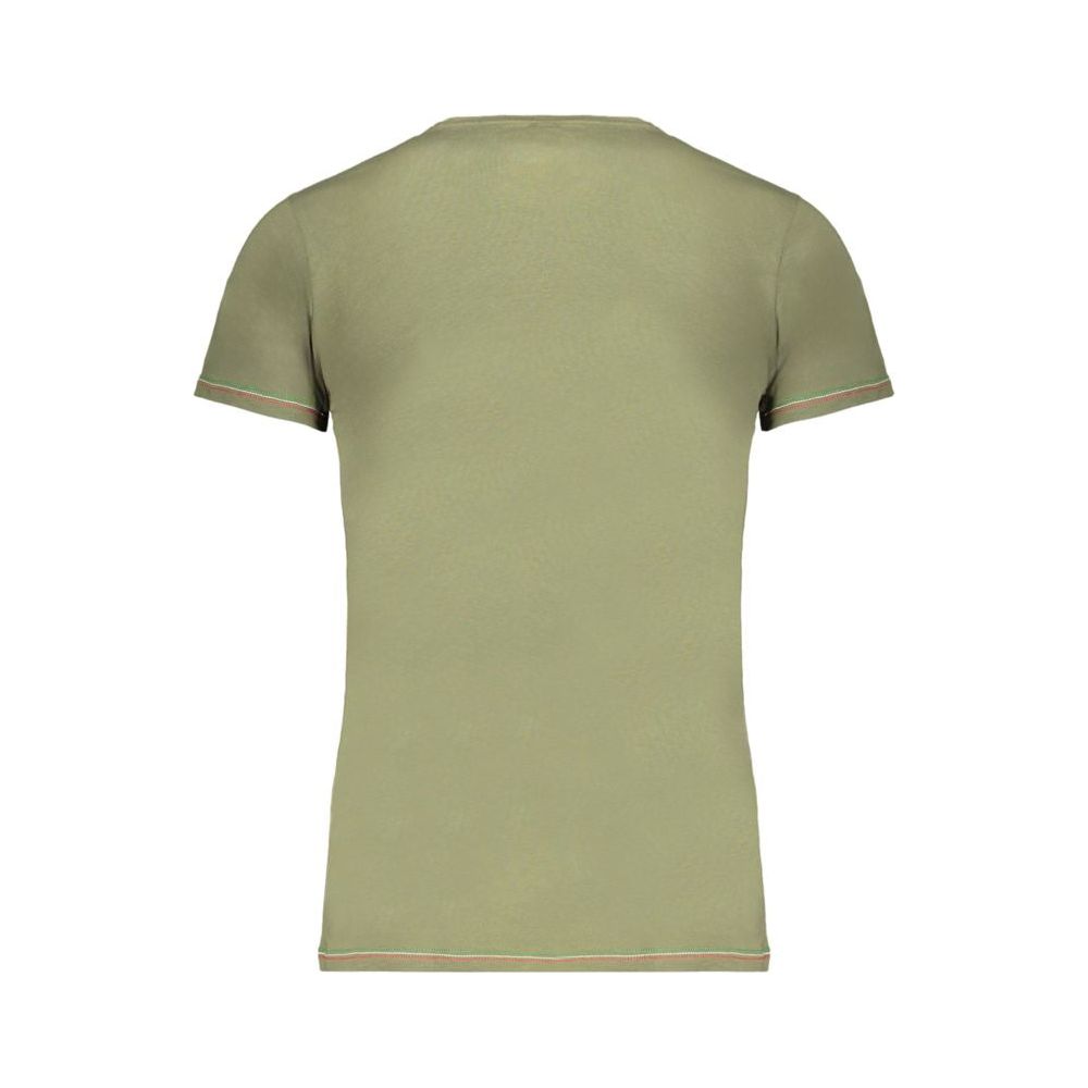 Aeronautica Militare Green Cotton T-Shirt green-cotton-t-shirt-108