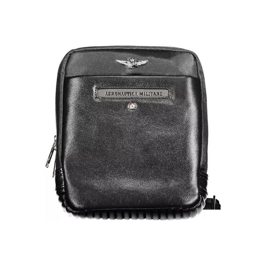 Aeronautica MilitareSleek Black Shoulder Bag for the Modern ManMcRichard Designer Brands£109.00