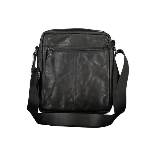Aeronautica Militare Elevated Elegance Black Shoulder Bag elevated-elegance-black-shoulder-bag