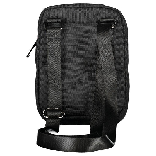 Aeronautica Militare Exclusive Black Shoulder Bag with Contrasting Details exclusive-black-shoulder-bag-with-contrasting-details