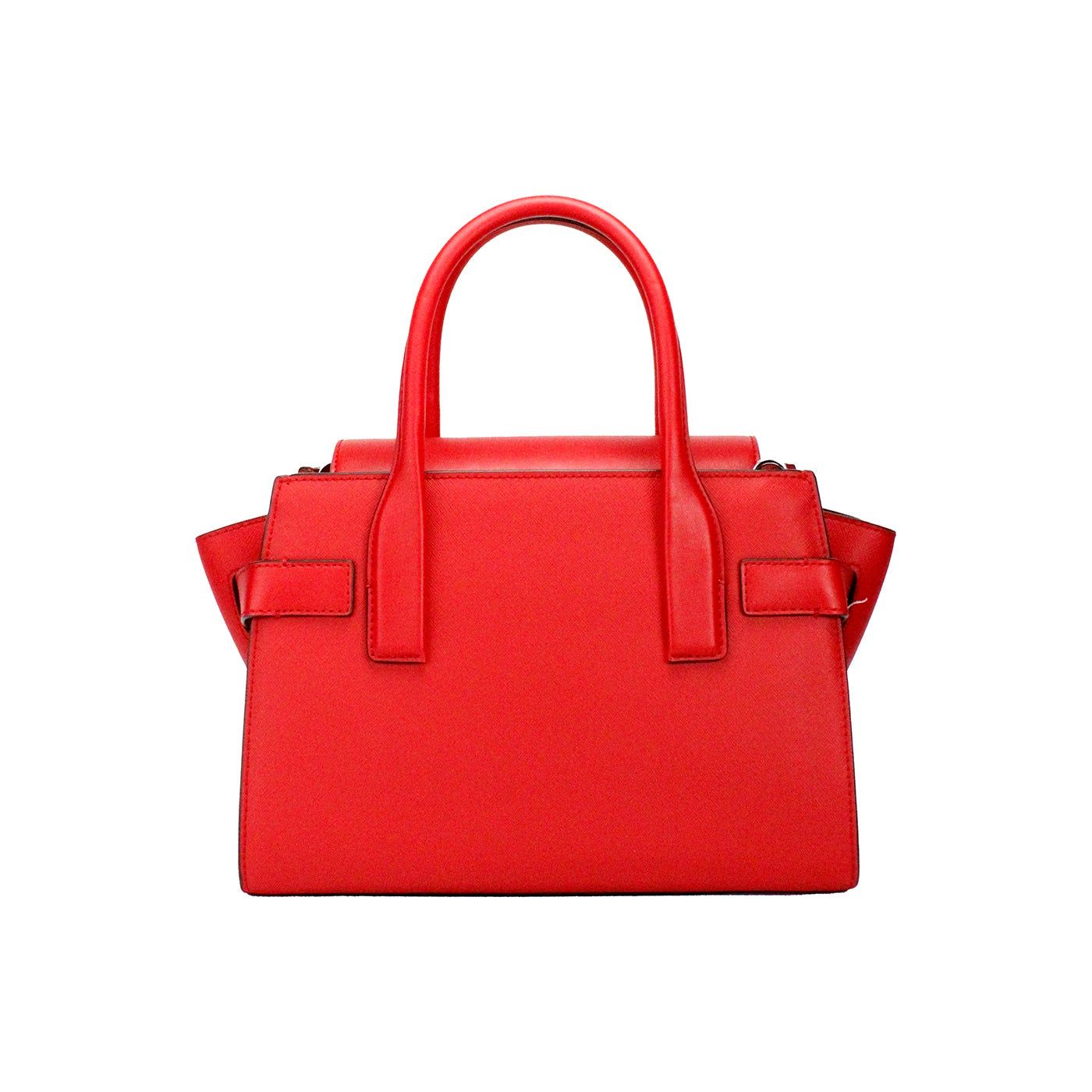 Michael Kors Carmen Medium Bright Red Leather Satchel Bag Purse carmen-medium-bright-red-leather-satchel-bag-purse