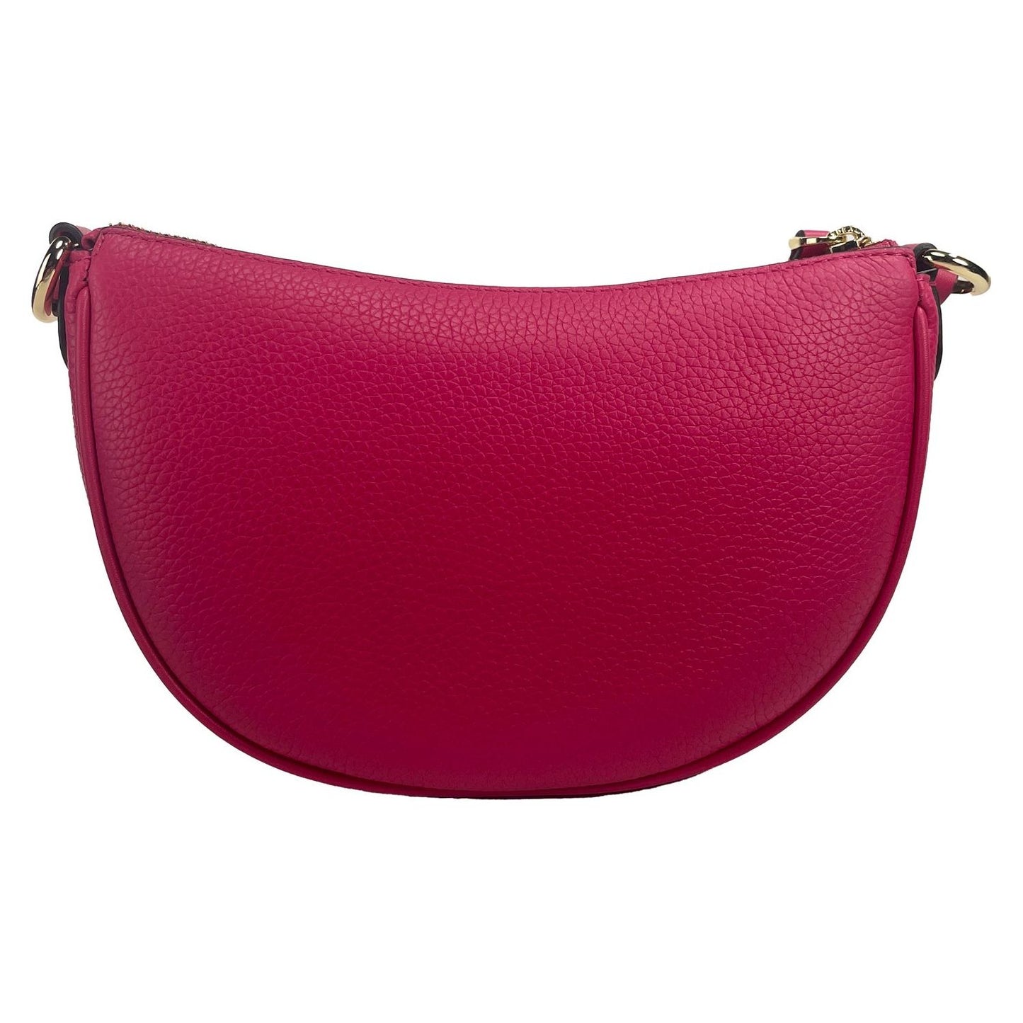 Michael Kors Dover Small Pink Half Moon Crossbody Bag Purse dover-small-pink-half-moon-crossbody-bag-purse