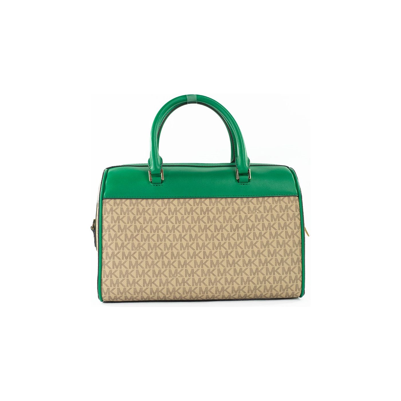 Michael Kors Travel Medium Palmetto Green Signature Duffle Crossbody Bag Purse travel-medium-palmetto-green-signature-duffle-crossbody-bag-purse