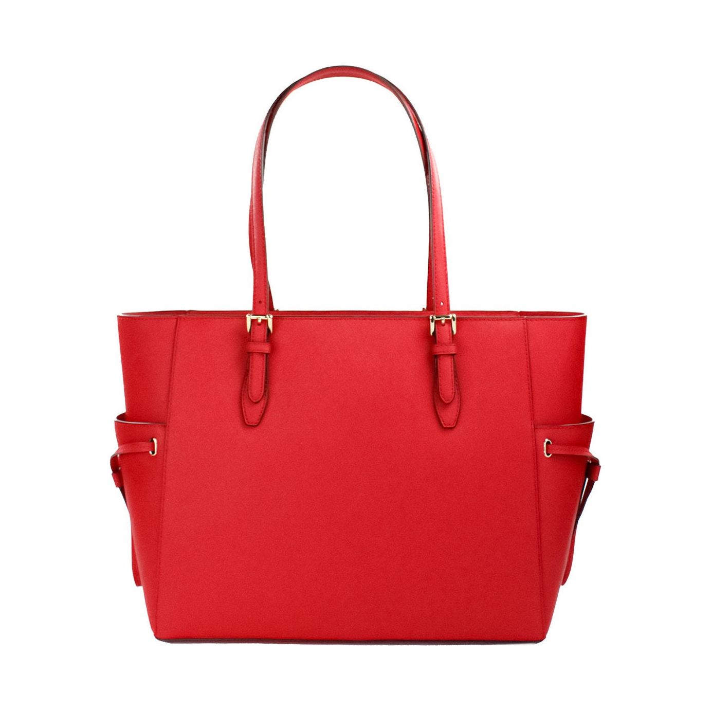 Michael Kors Gilly Large Bright Red Leather Drawstring Travel Tote Bag Purse gilly-large-bright-red-leather-drawstring-travel-tote-bag-purse