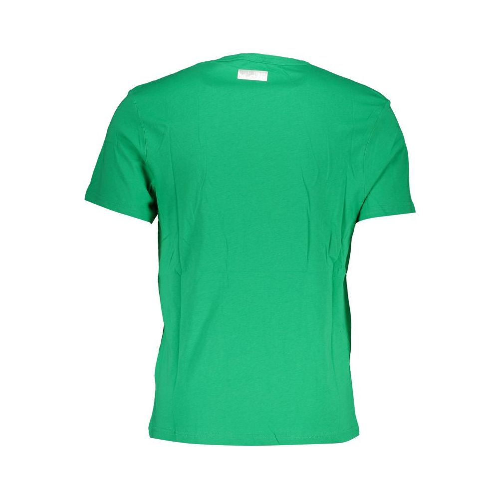 Bikkembergs Green Cotton T-Shirt green-cotton-t-shirt-105