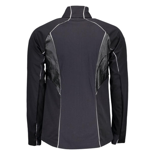 Bjorn Daehlie Black Polyester Jacket black-polyester-jacket-1