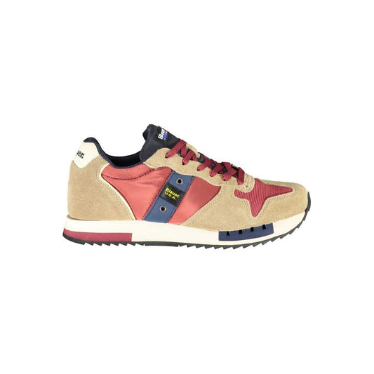 Blauer Beige Sports Sneakers with Contrast Accents beige-sports-sneakers-with-contrast-accents