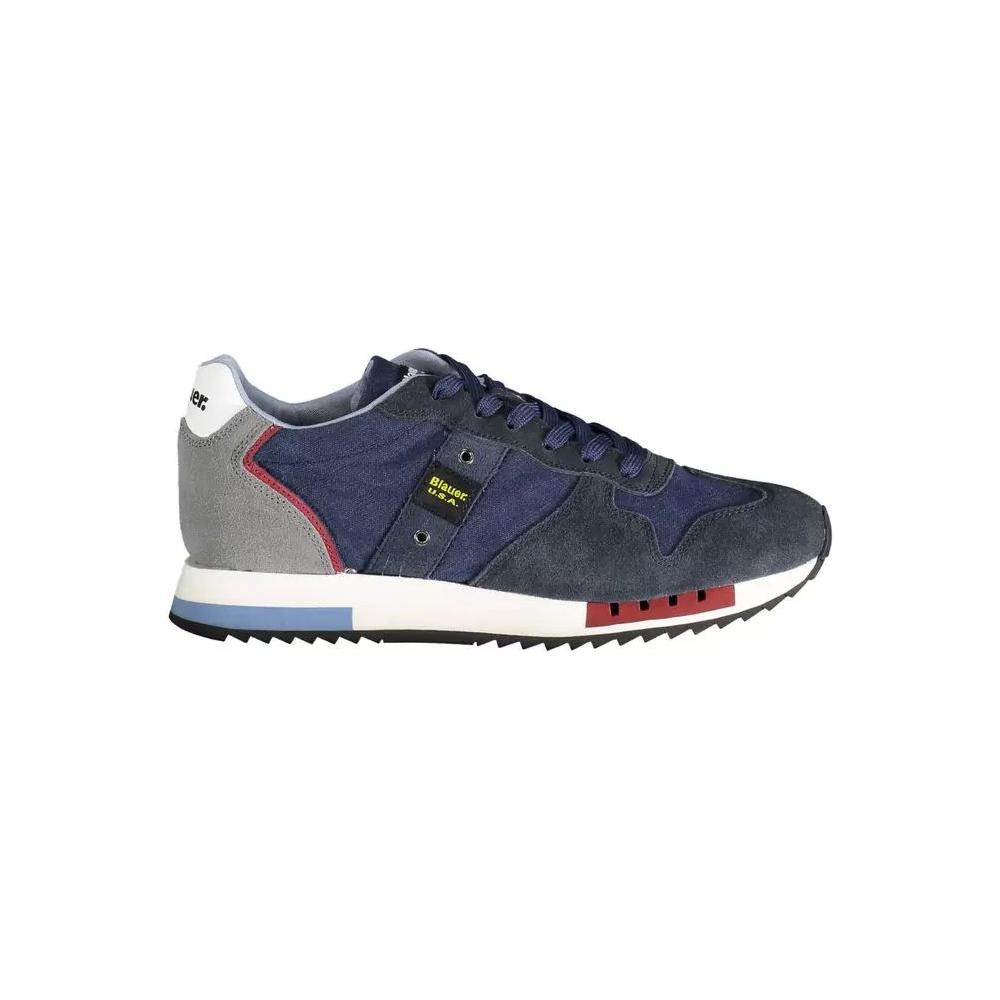 BlauerChic Blue Sports Sneakers with Contrasting AccentsMcRichard Designer Brands£179.00