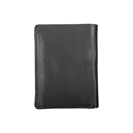 Blauer Elegant Black Leather Dual Compartment Wallet elegant-black-leather-dual-compartment-wallet-1