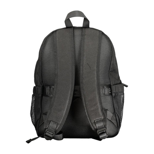 Blauer Black Polyester Backpack black-polyester-backpack-3