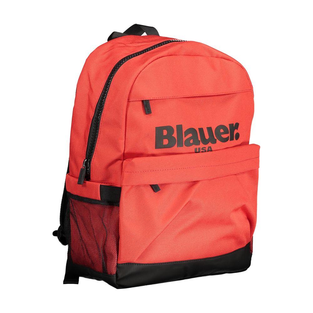 Blauer Red Polyester Backpack red-polyester-backpack