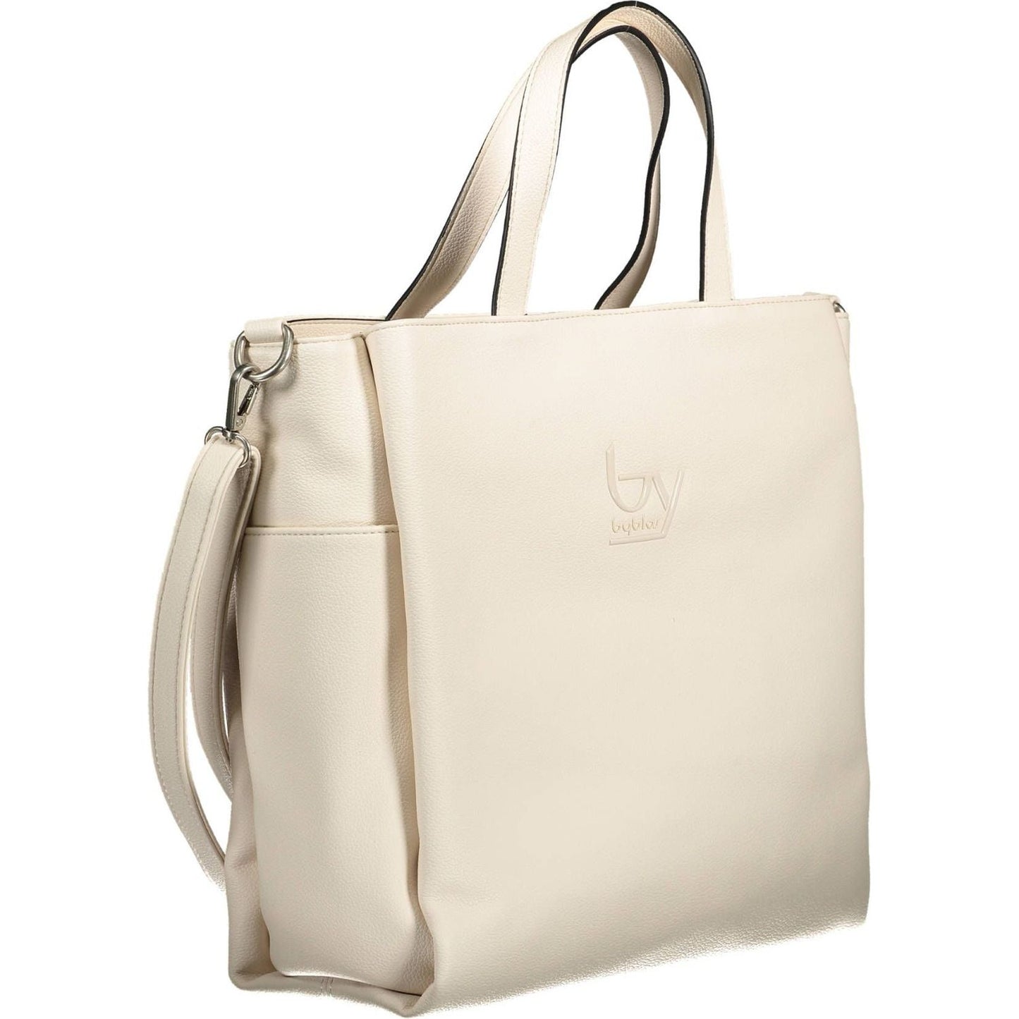 BYBLOS | Elegant White Multi-Pocket Handbag| McRichard Designer Brands   