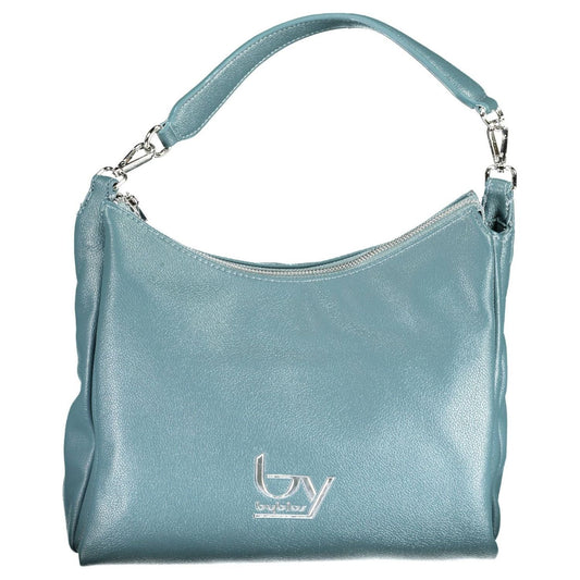 Elegant Blue Multi-Handle Handbag
