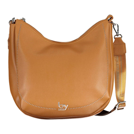 BYBLOS | Chic Brown Handbag with Contrasting Details| McRichard Designer Brands   