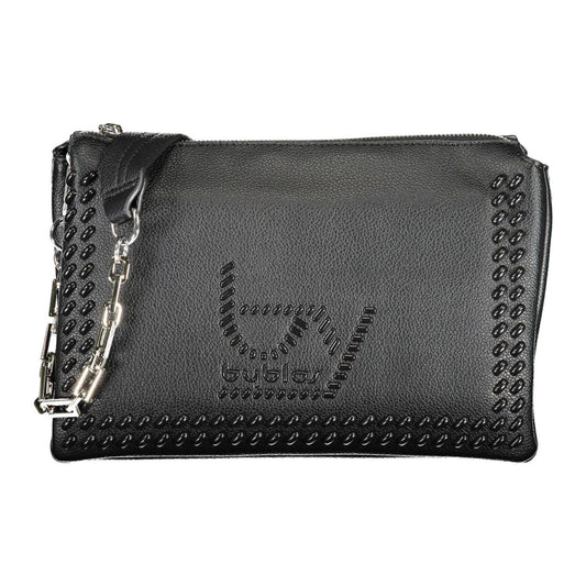 BYBLOS Elegant Chain-Handle Black Shoulder Bag elegant-chain-handle-black-shoulder-bag