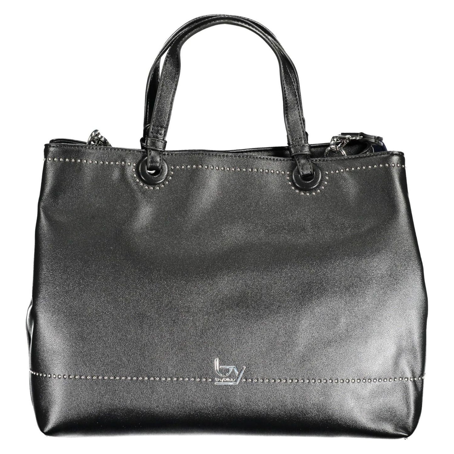 BYBLOS Chic Two-Handle City Bag with Contrast Detail chic-two-handle-city-bag-with-contrast-detail